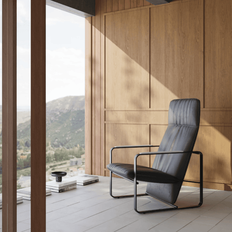 Kite Bauhaus Style Lounge Armchair