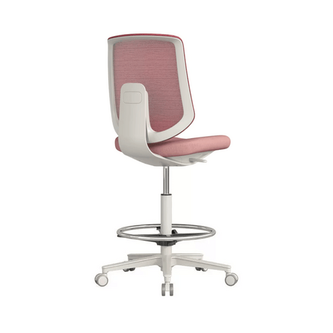 Kiwi-D Small Armless Office Barstool Drafting Chair