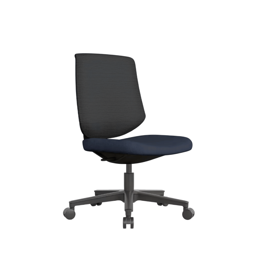 Kiwi Mid Back Office Armless Swivel Chair