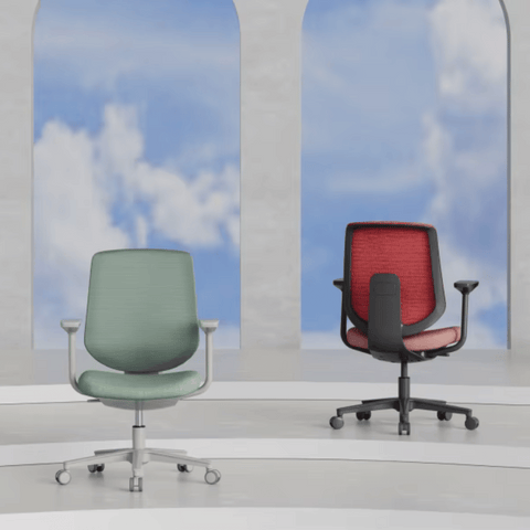 Kiwi Mid Back Office Armless Swivel Chair