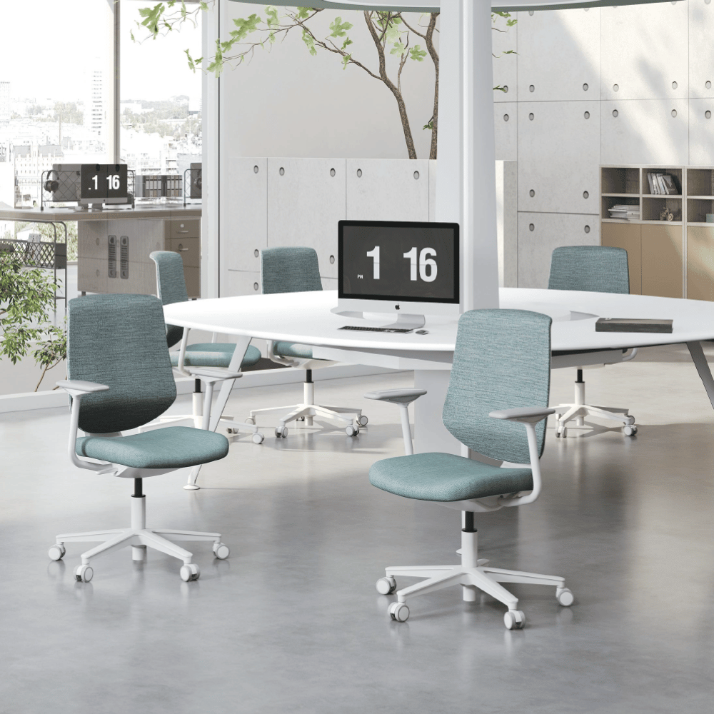 Kiwi Mid Back Office Armless Swivel Chair