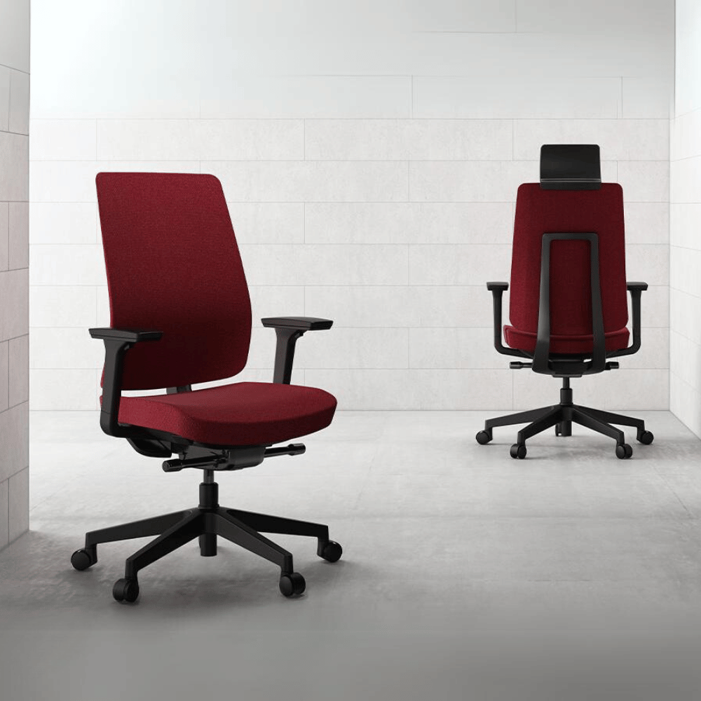 Krede K55 Korean Advance Full Fabric Ergonomic Office Chair - Gavisco Office Furniture