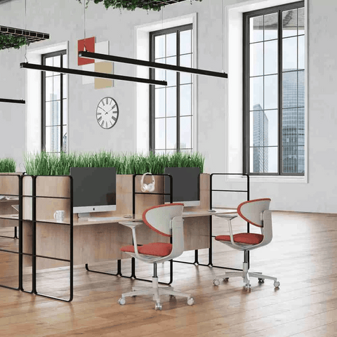 Kress Mini Swivel Office Chair with No Armrest