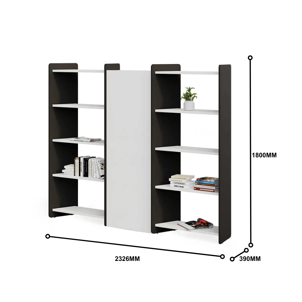 Lark 2.3M Open Rack Shelves Bookcase Filing Cabinet – Gavisco Office ...