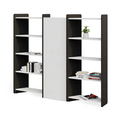 Lark 2.3M Open Rack Shelves Bookcase Filing Cabinet - Gavisco Premium Office Furniture