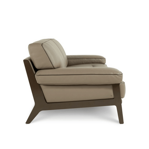 Latitude Single Seater Large Modern Leather Lounge Sofa