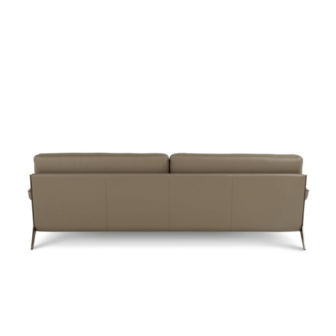 Latitude Three Seater Large Modern Leather Lounge Sofa