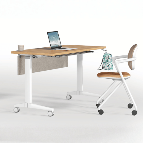 Leo Modular Training Desk Mobile Folding Table