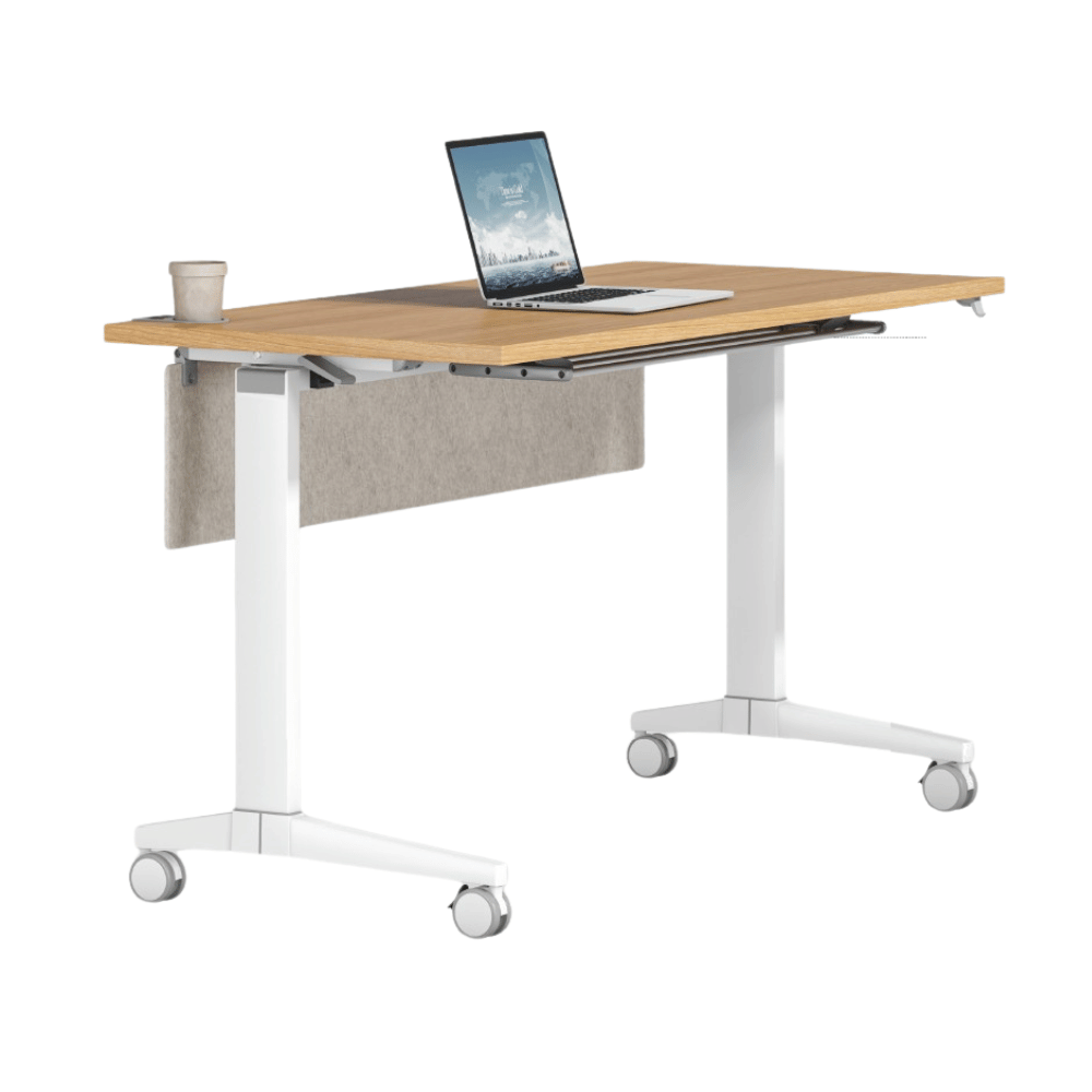 Leo Modular Training Desk Mobile Folding Table