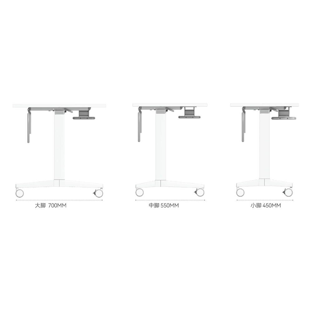 Leo Modular Training Desk Mobile Folding Table