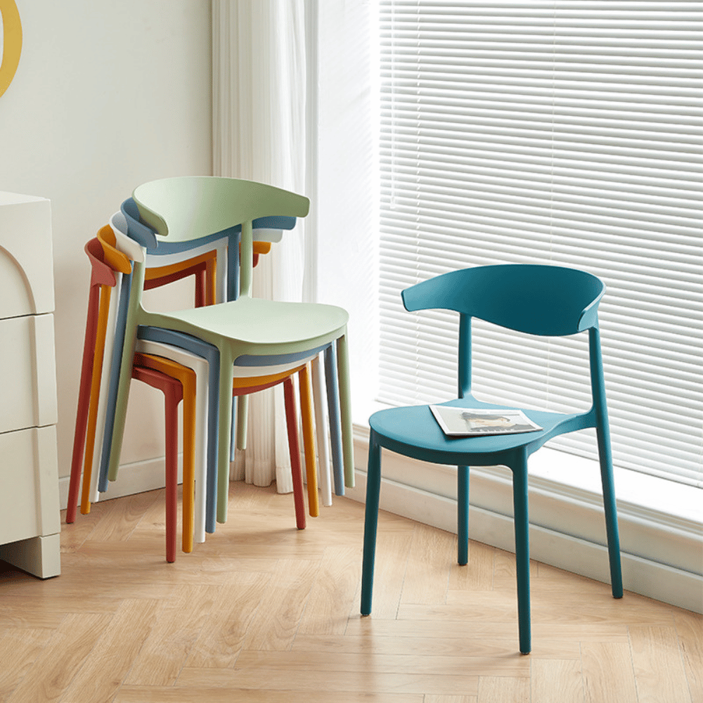 Levi Modern Stackable Plastic Chair