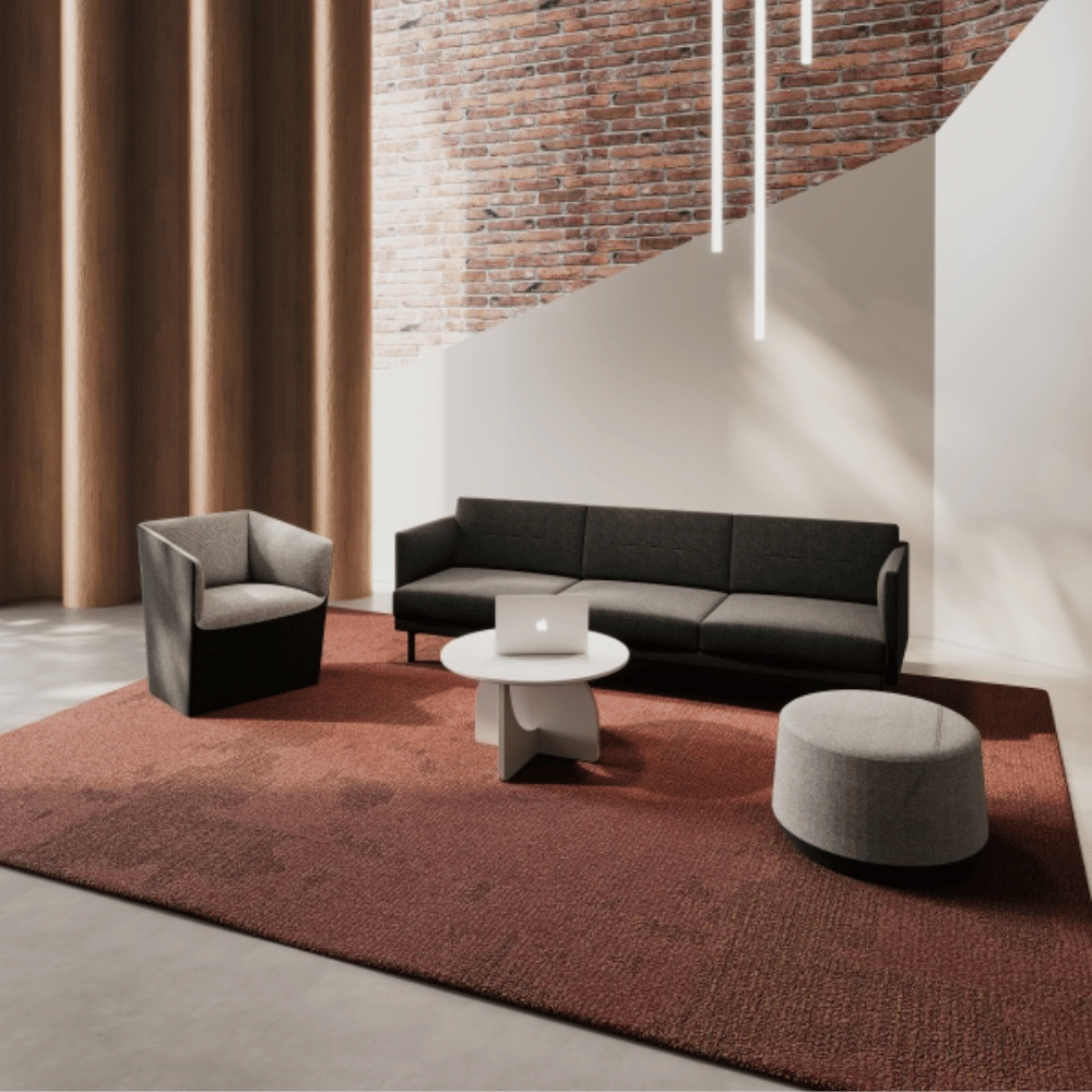 Liberty Two Seater Modern Office Lounge Sofa
