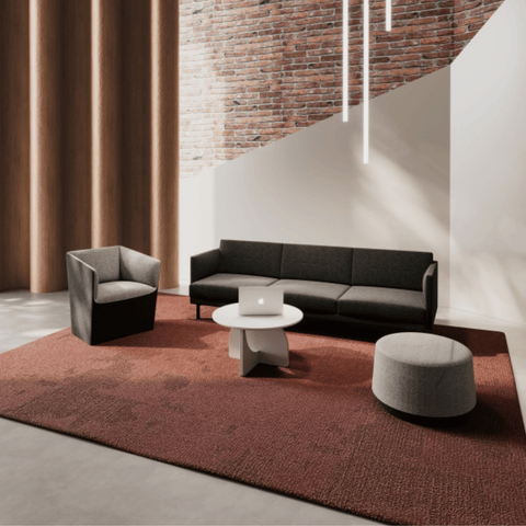 Liberty Two Seater Modern Office Lounge Sofa