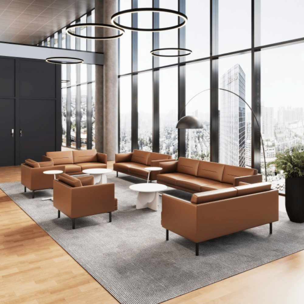 Liberty Two Seater Modern Office Lounge Sofa