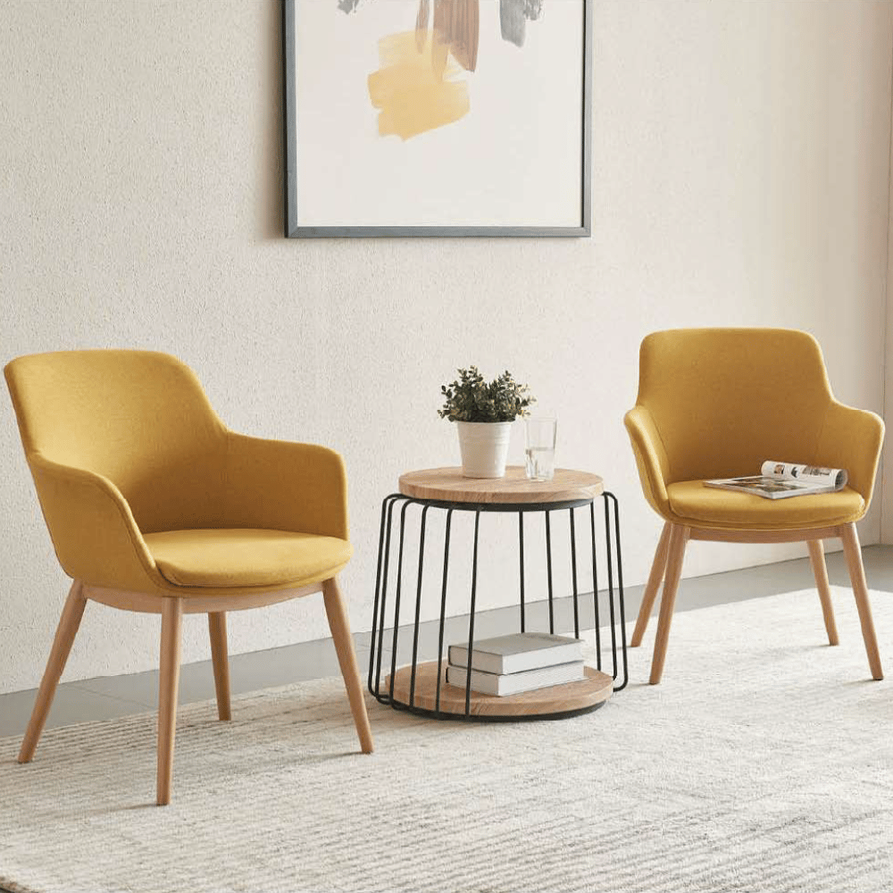 Lorde Modern Fabric Office Dining Room Side Chair - Gavisco Office Furniture