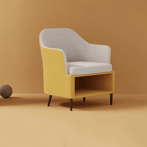 Lore Lounge Reading Armchair with Storage