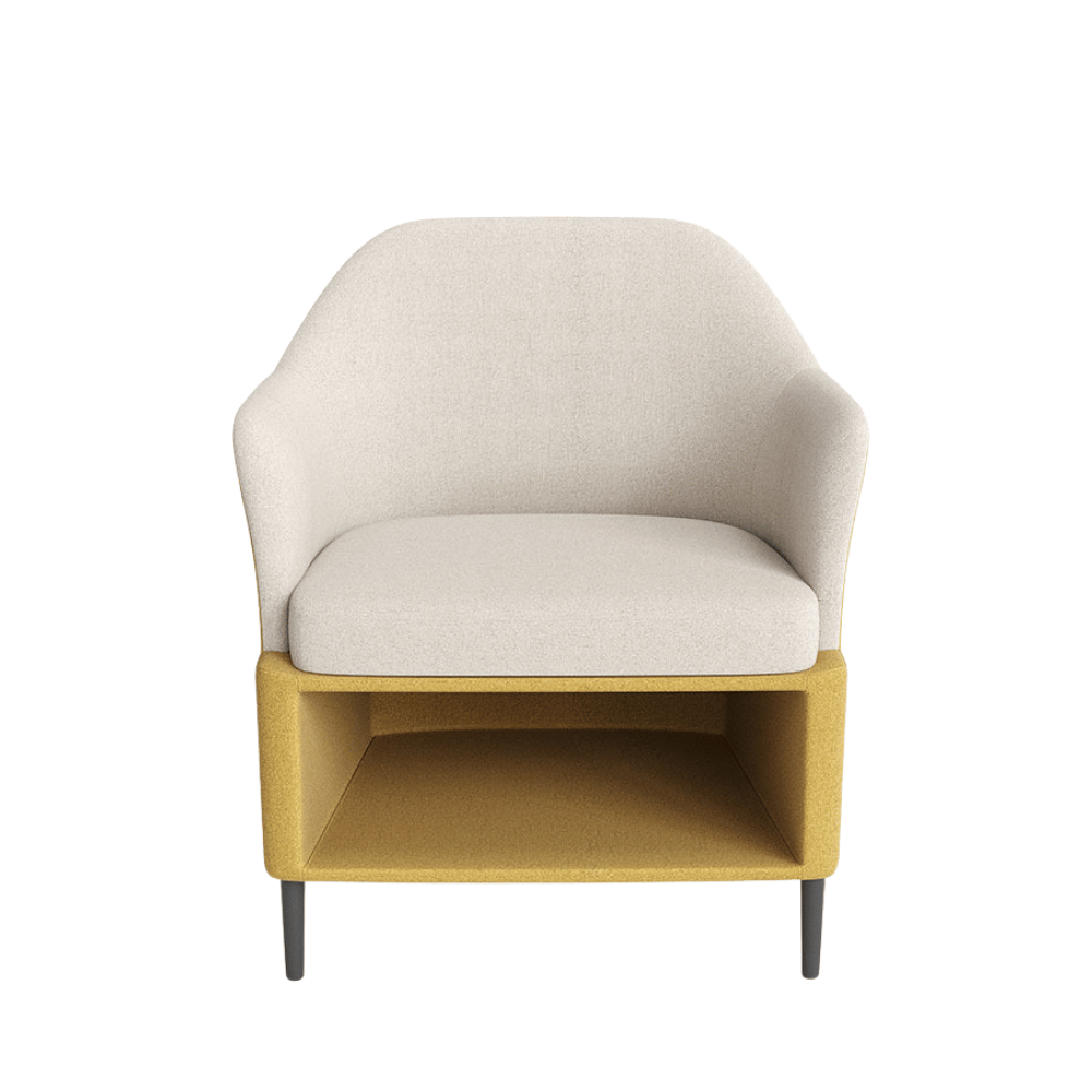 Lore Lounge Reading Armchair with Storage