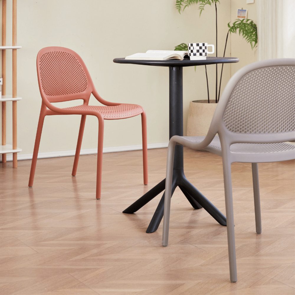 Lorry Modern Hollow Stackable Plastic Chair