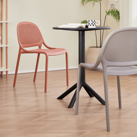 Lorry Modern Hollow Stackable Plastic Chair
