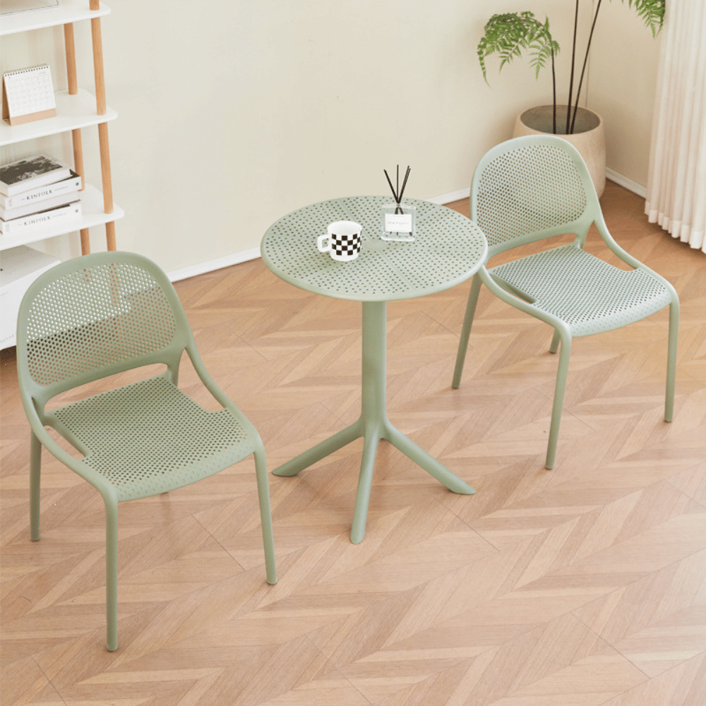 Lorry Modern Hollow Stackable Plastic Chair