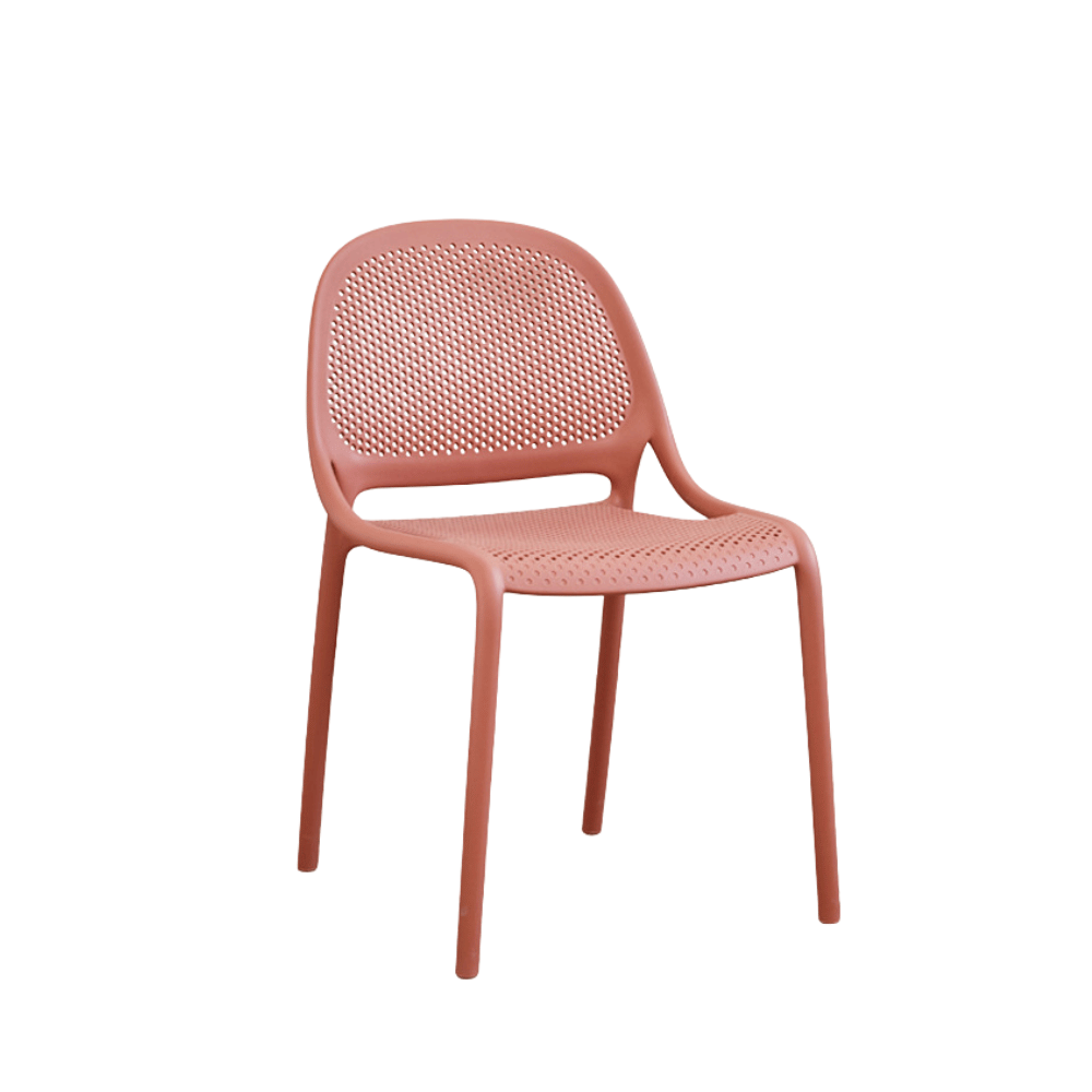 Lorry Modern Hollow Stackable Plastic Chair