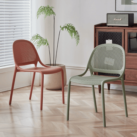 Lorry Modern Hollow Stackable Plastic Chair