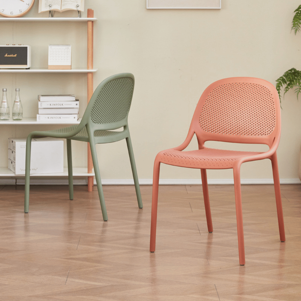 Lorry Modern Hollow Stackable Plastic Chair