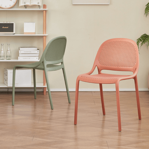 Lorry Modern Hollow Stackable Plastic Chair
