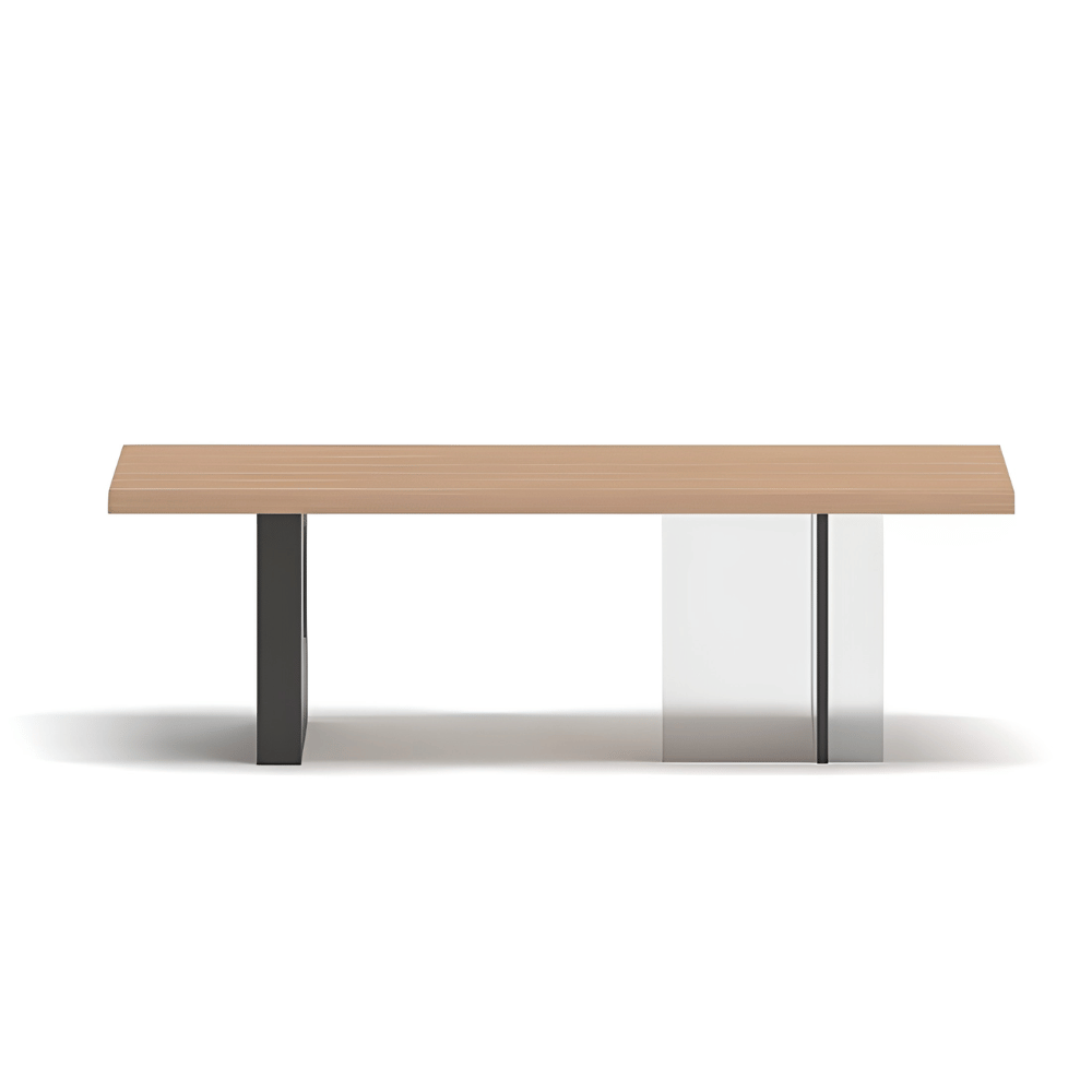 Loso Clear Acrylic Legs Conference Table