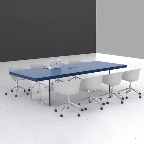 Loso Clear Acrylic Legs Conference Table