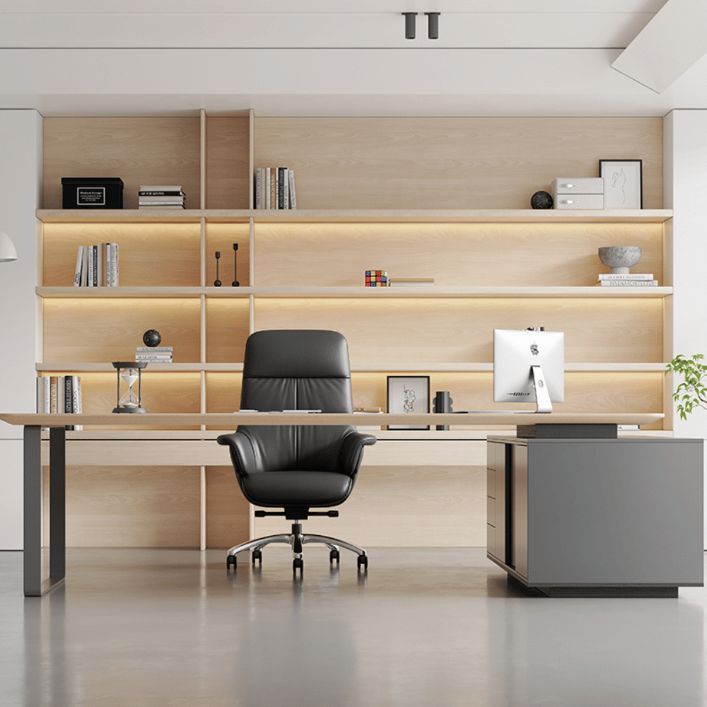 Lotus High Back Office Leather Executive Chair