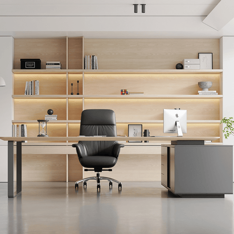 Lotus High Back Office Leather Executive Chair