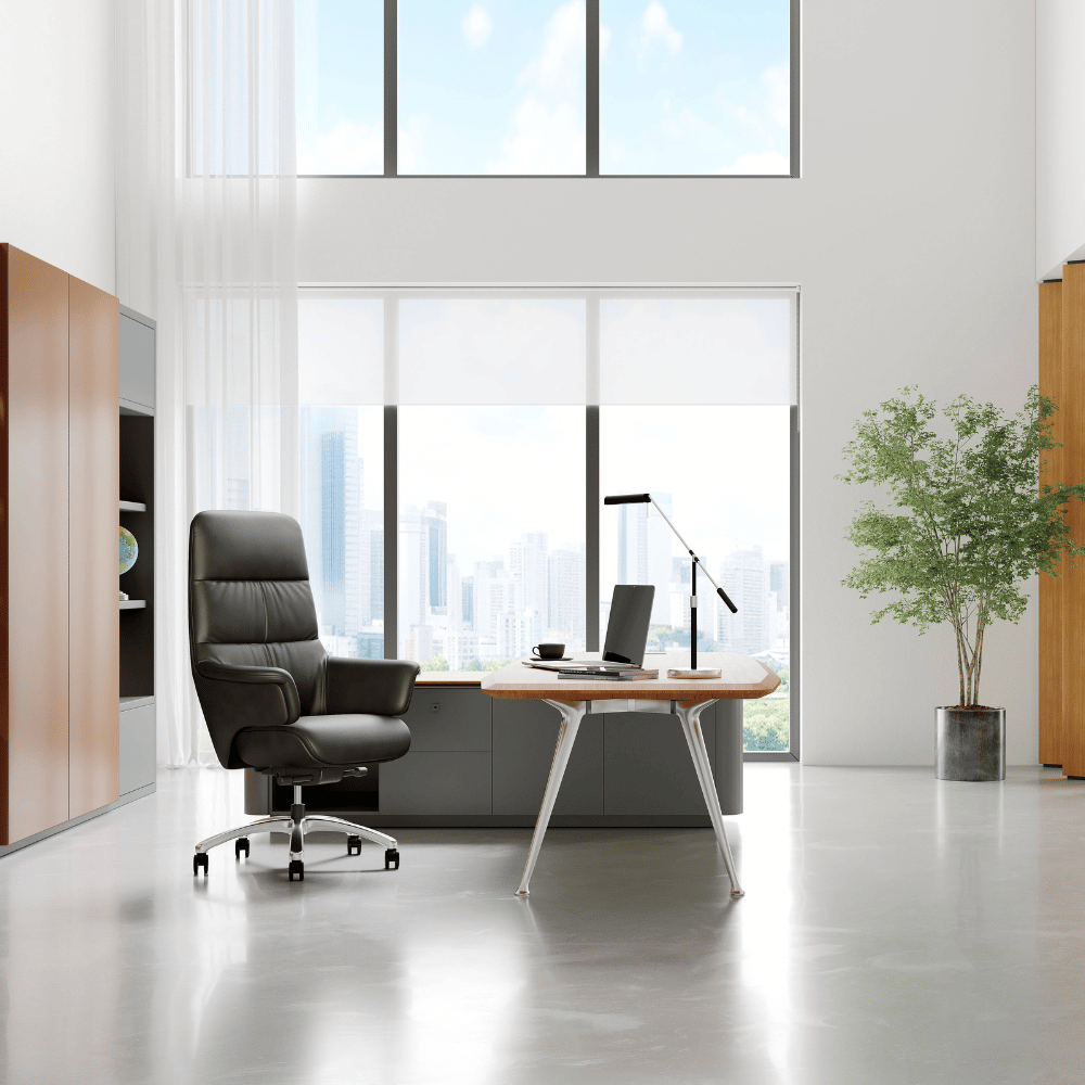 Lotus High Back Office Leather Executive Chair