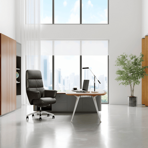 Lotus High Back Office Leather Executive Chair