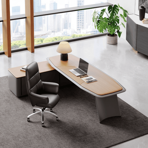 Lotus High Back Office Leather Executive Chair