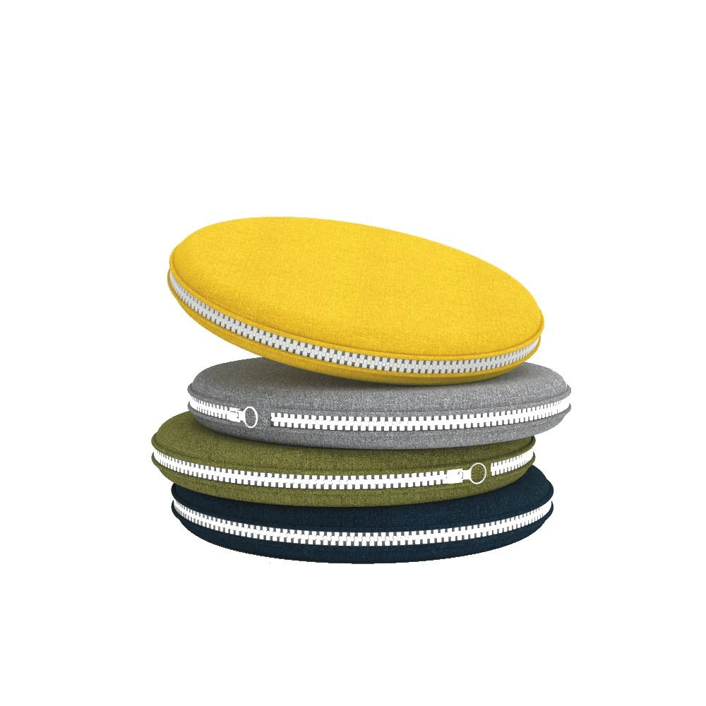 Macaroon Minimalist Fabric Loose Seat Cushion