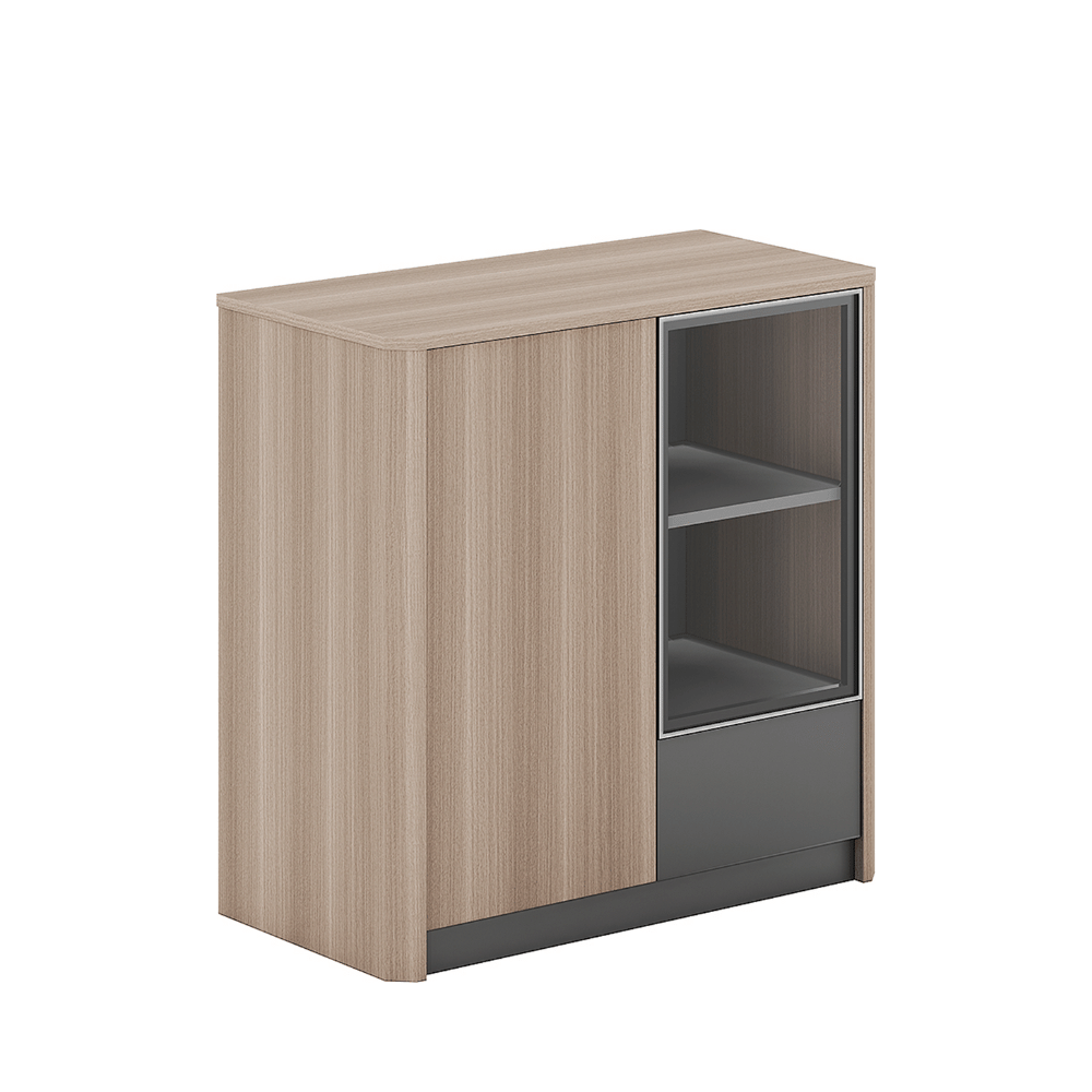 Maddy-A Modern Wooden Office Pantry Low Cabinet Sideboard