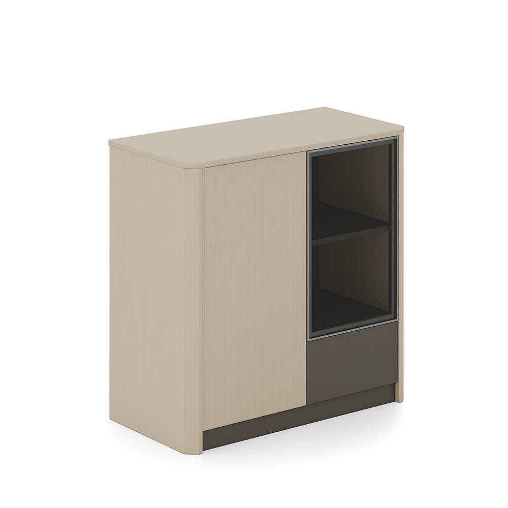 Maddy-A Modern Wooden Office Pantry Low Cabinet Sideboard