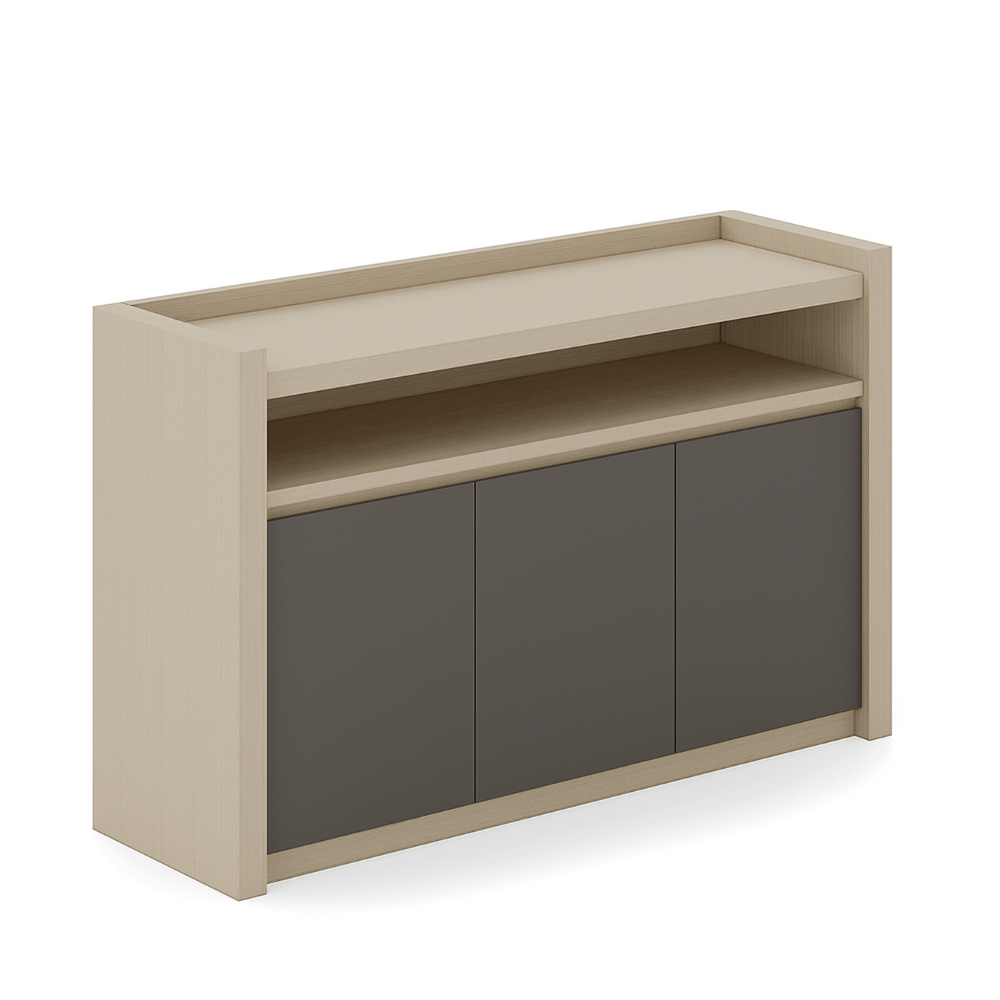 Maddy-B Modern Wooden Office Pantry Low Cabinet Sideboard