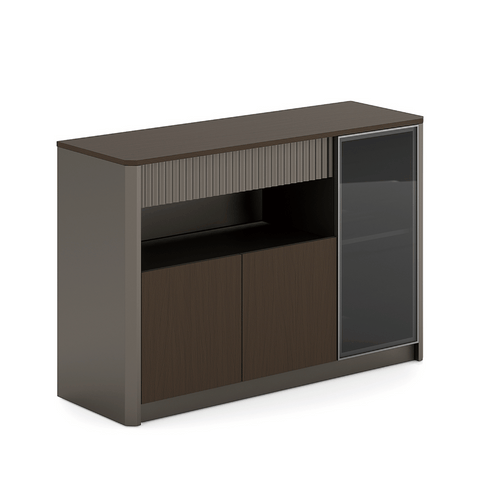 Maddy-D Premium Wooden Office Pantry Low Cabinet Sideboard
