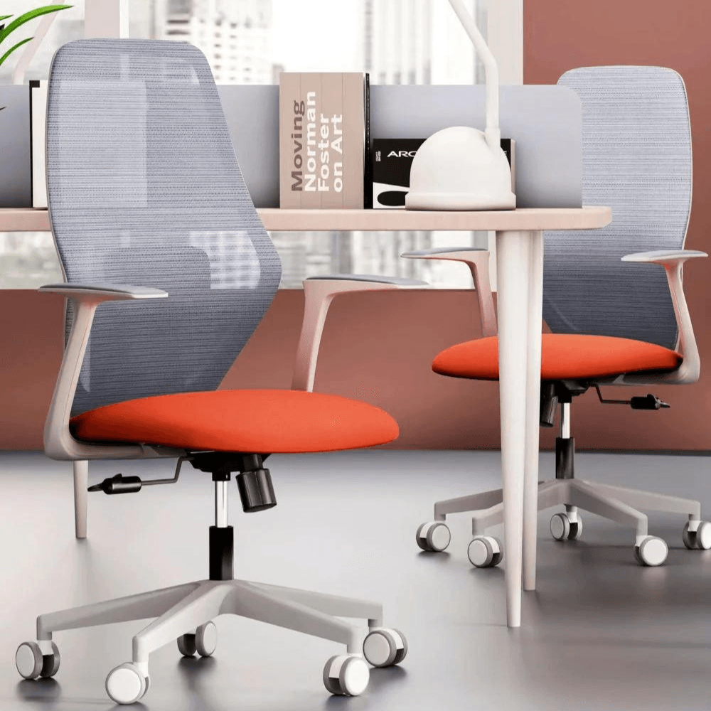 Manla-M Mid Back Ergonomic Office Chair - Gavisco Office Furniture