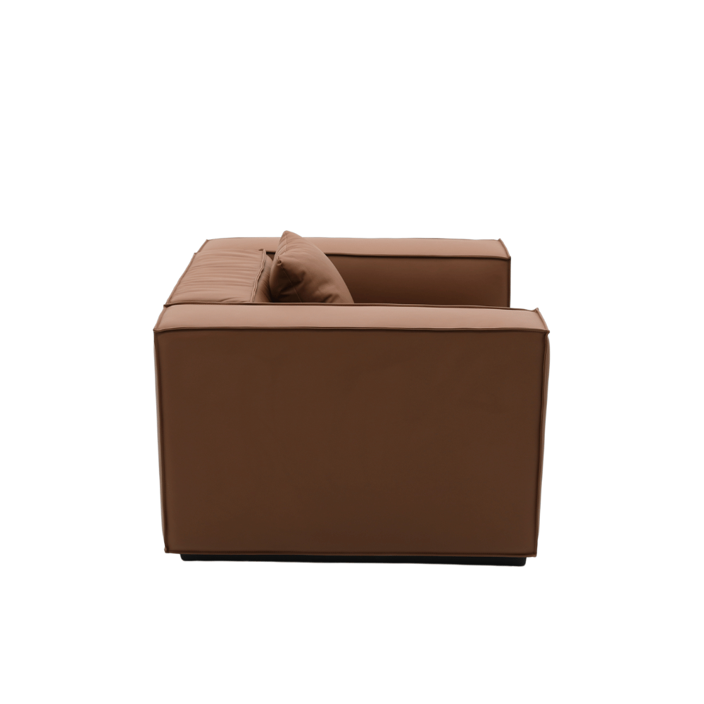 Matic Single Seater Modern Simple Office Leather Lounge Sofa