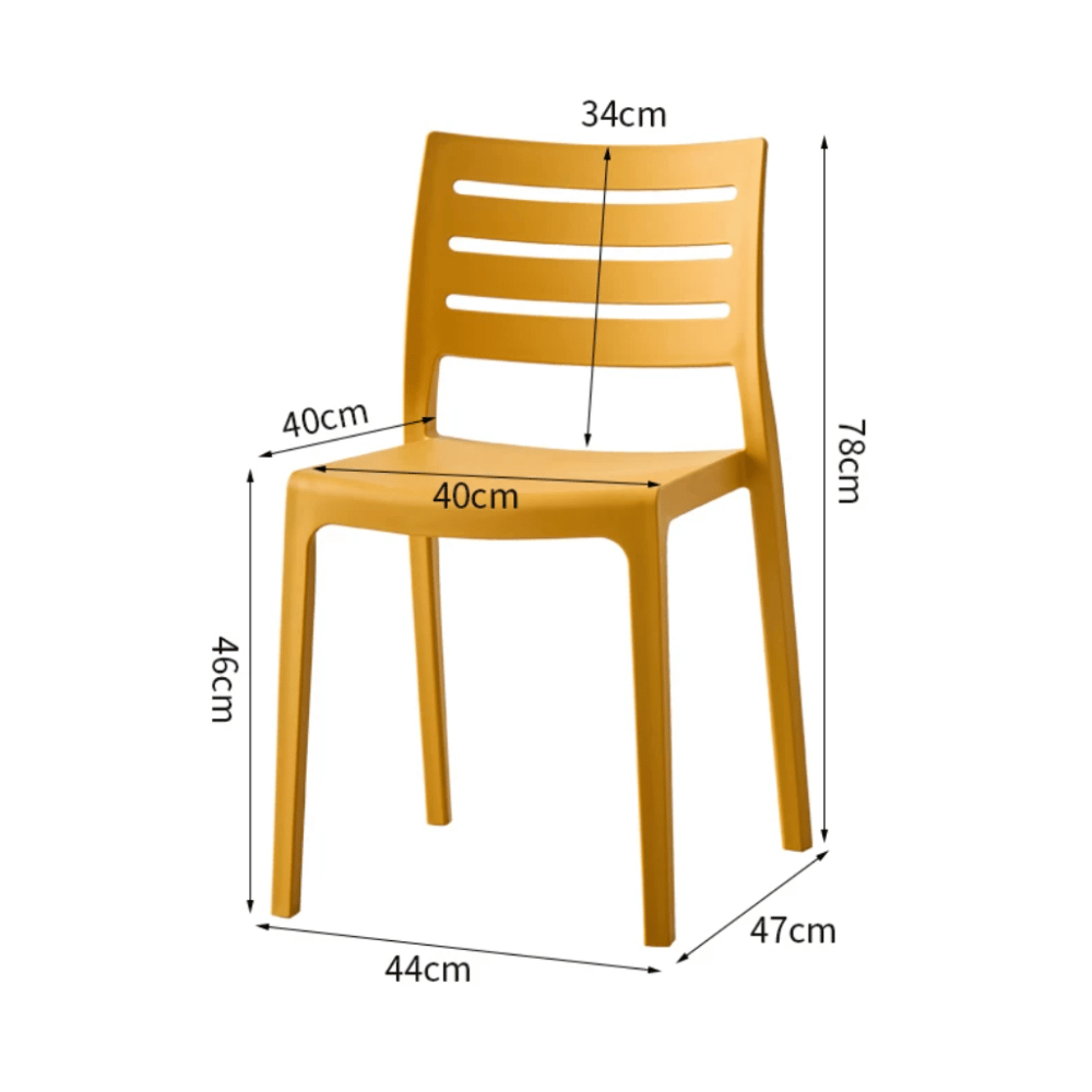 Mavia-C Modern Stackable Plastic Chair