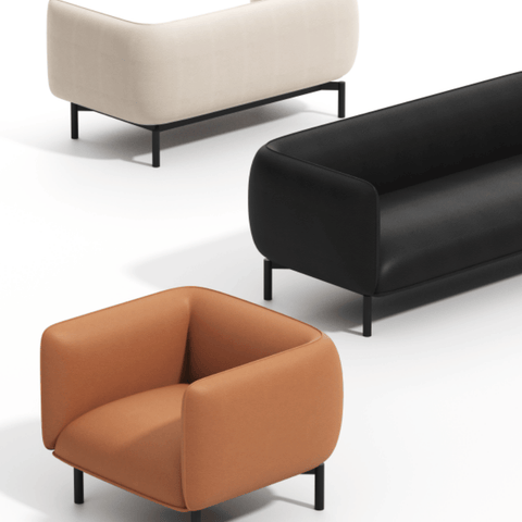 Mello Single Seater Modern Lounge Sofa