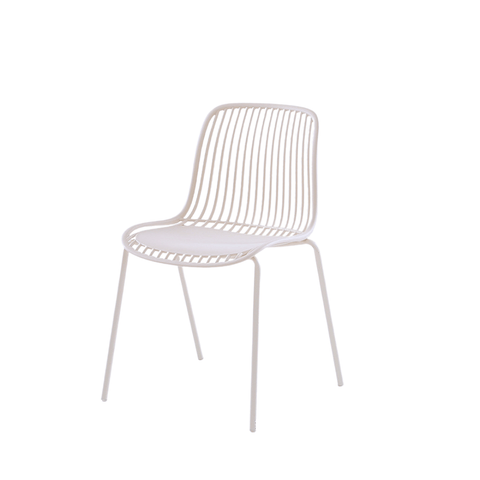 Mereth Modern Outdoor Stackable Plastic Chair