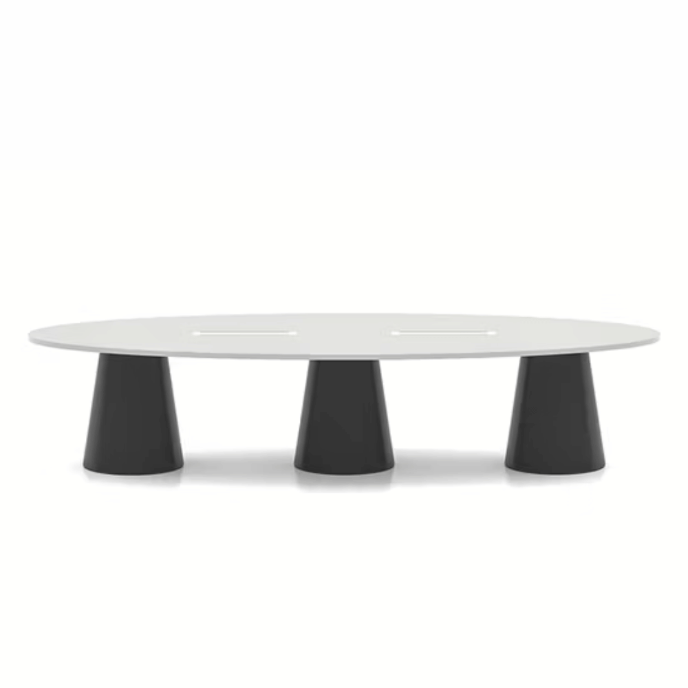 Method Solid Wood Round Conference Table