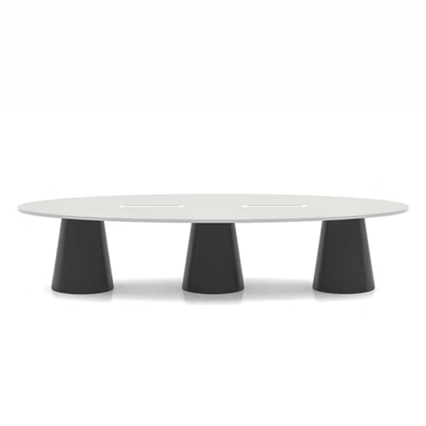 Method Solid Wood Round Conference Table