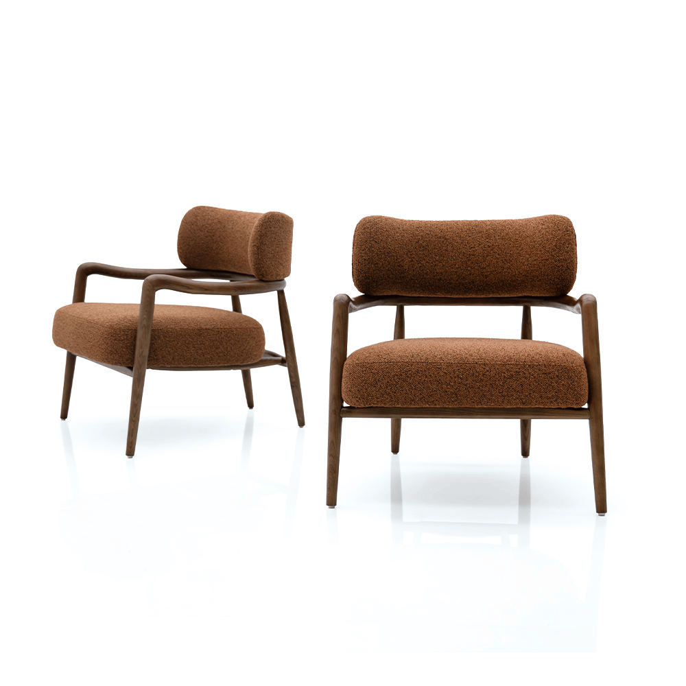 Milato Nordic Accent Lounge Armchair
