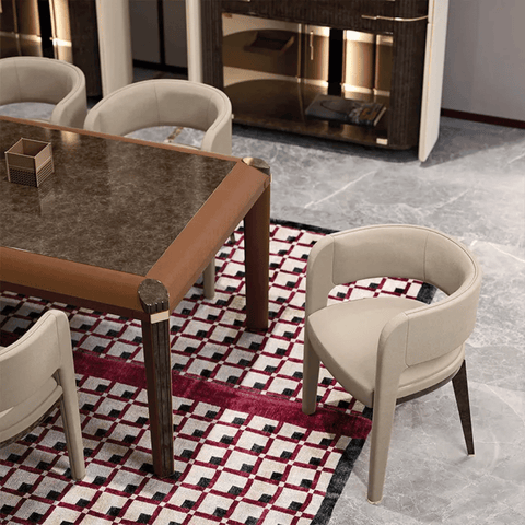 Mirage Modern Leather Upholstered Dining Chair