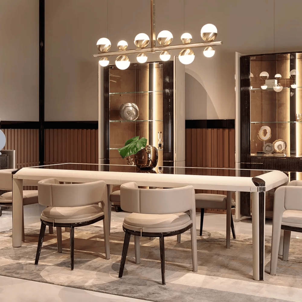 Mirage Modern Leather Upholstered Dining Chair